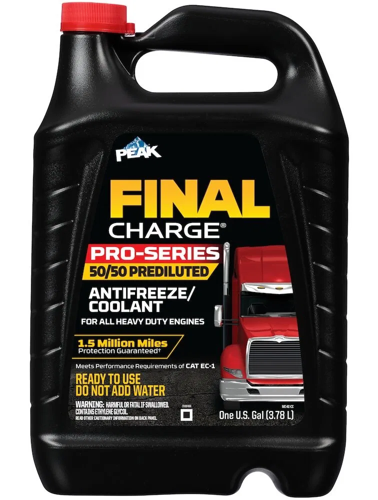 FPRB53 – PEAK/HERCLNR Engine Coolant, 50/50 Pre-Diluted 10 Year Service life 1 Gallon Jug Single Use With All Heavy D...